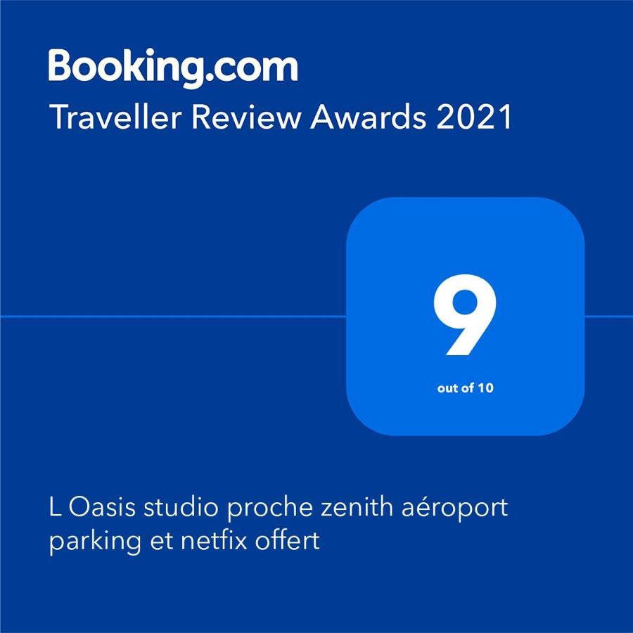 L Oasis Studio Proche Hopital Et Aeroport Piscine Parking &Netflix Toulouse Exteriér fotografie