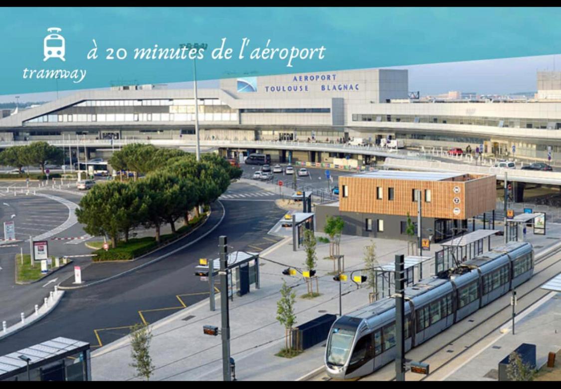 L Oasis Studio Proche Hopital Et Aeroport Piscine Parking &Netflix Toulouse Exteriér fotografie